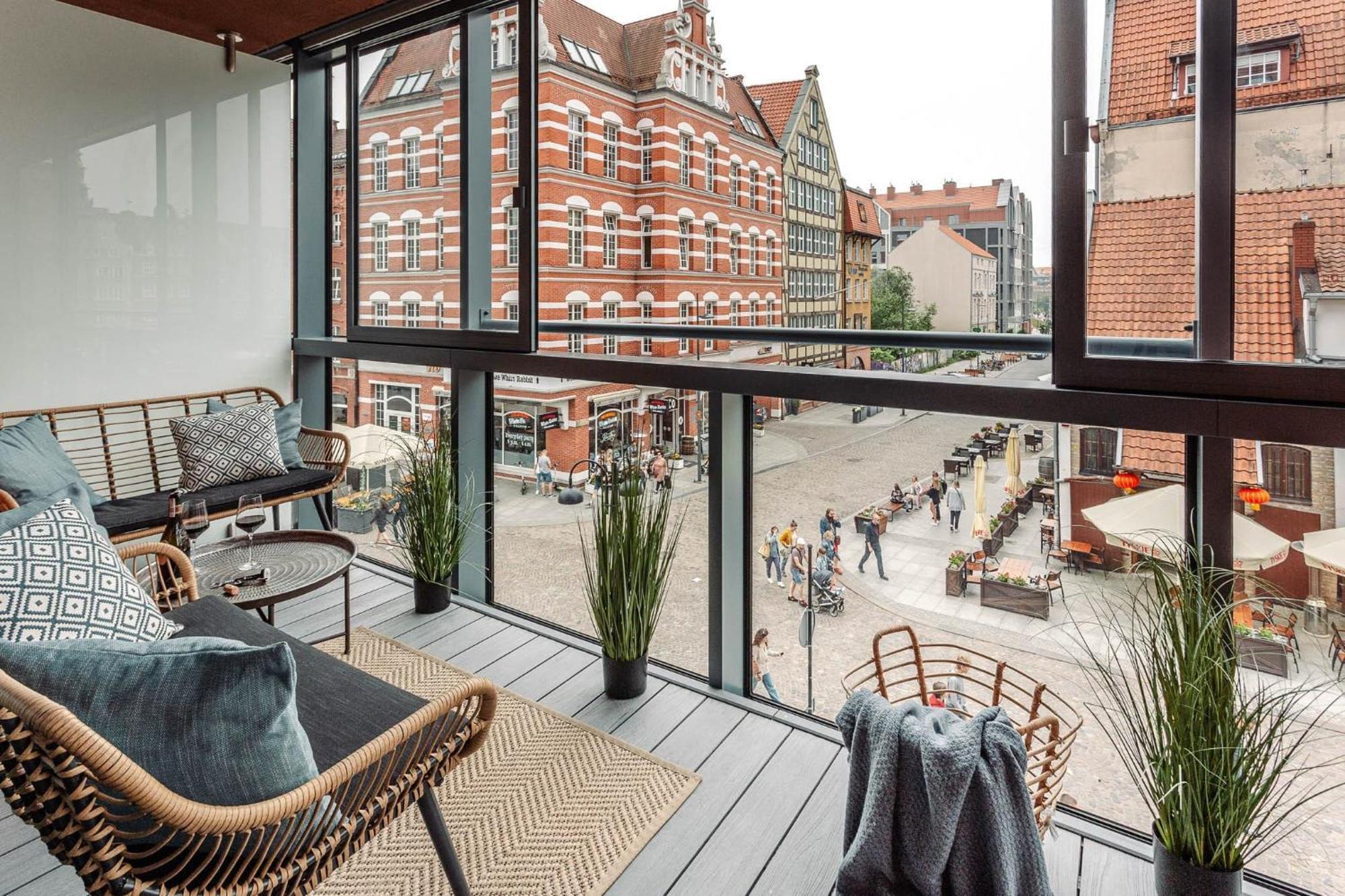 Deo Plaza - Apartamenty W Sercu Gdanska By Rent Like Home ภายนอก รูปภาพ